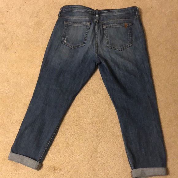 Joe’s jeans slim crop distressed boyfriend sz 28 - Picture 5 of 5